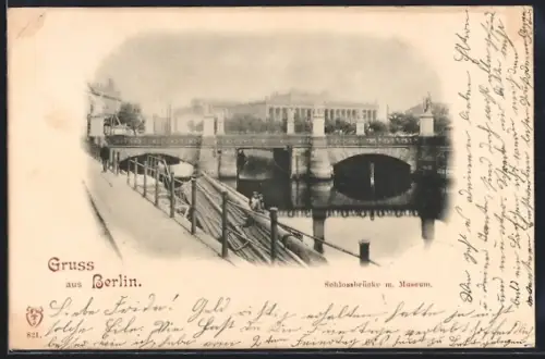 AK Berlin, Schlossbrücke m. Museum