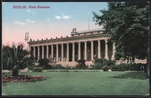 AK Berlin, Altes Museum / Musée ancien