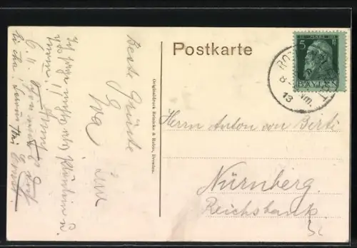 AK Rothenburg / o. T., Plönlein