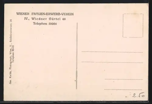 AK Wien, Der Wiener Frauen-Erwerb-Verein, Wiedner Gürtel 68