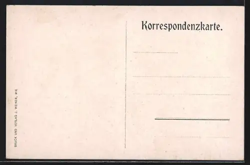 AK Wien, Baron Alfons Rothschild'sche Gärten, Hohe Warte