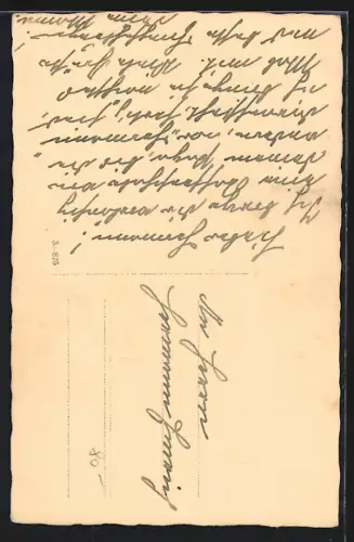 AK Wien, Strassenpartie mit Alserkirche