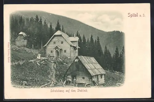 AK Spital a. S., Schutzhaus auf dem Stuhleck