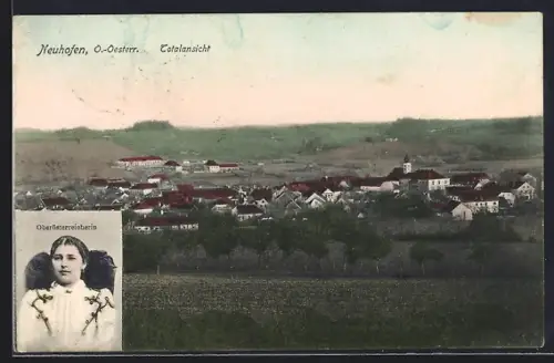 AK Neuhofen a. d. Krems, Totalansicht, Oberösterreicherin