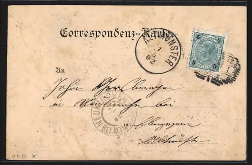 AK Linz a / D., Mariä Empfängnis Dom im Jahre 1898 und in seiner Vollendung, Bischof Franz Josef Rudigier