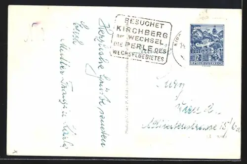 AK Kirchberg a. Wechsel, Erholungsheim der Meisterkrankenkasse Wien