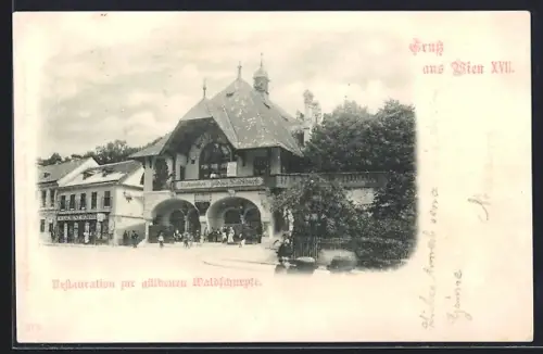 AK Wien, Restauration zur güldenen Waldschnepfe