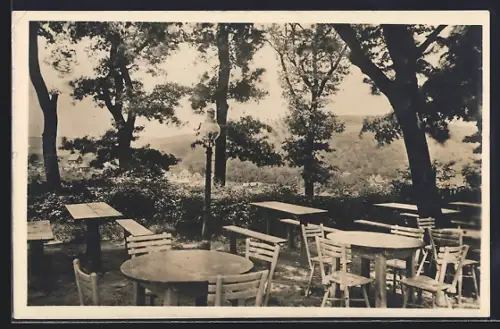 AK Wien, Cafe-Restaurant zur Waldhütte, Promenadegasse 59