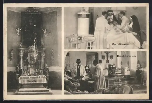 AK Wien, Spital St. Elisabeth, Landstrasser Hauptstrasse 4 a, Kapelle, Operationssaal