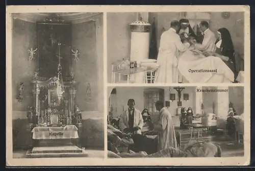 AK Wien, Spital St. Elisabeth, Landstrasser Hauptstrasse 4 a, Kapelle, Operationssaal