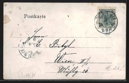 AK Wien, Restaurant Salvator-Keller, Salvatorgasse 1