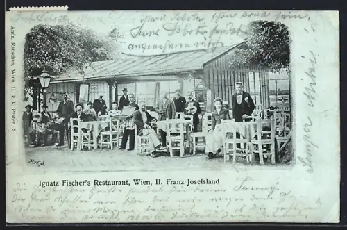 AK Wien, Ignatz Fischers Restaurant, Franz Josefsland