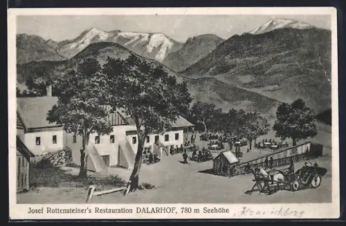 AK Kirchberg am Wechsel, Dalarhof, Josef Rottensteiners Restauration