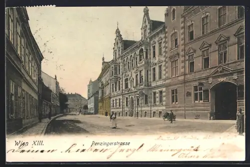 AK Wien, Partie in der Penzingerstrasse