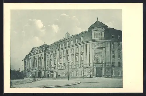 AK Wien III, Konzerthaus, Offizielle Postkarte zum Musiktheaterfest der Stadt Wien 1924