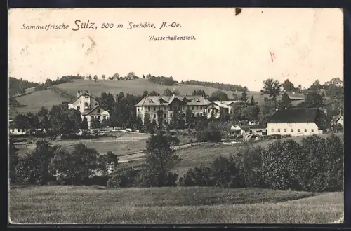 AK Sulz, Blick auf die Wasserheilanstalt