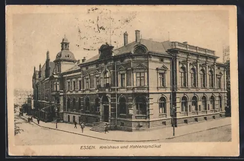 AK Essen a.d. Ruhr, Kreishaus und Kohlensyndikat