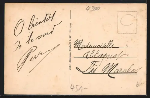 AK Essen / Ruhr, Bergschule