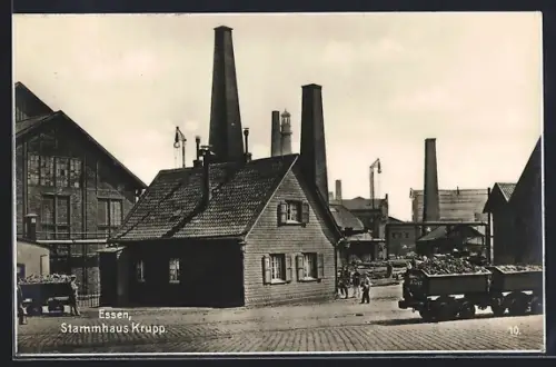 AK Essen / Ruhr, Stammhaus Krupp