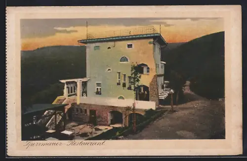 AK Gemünd /Eifel, Hotel-Restaurant an der Urft-Talsperre