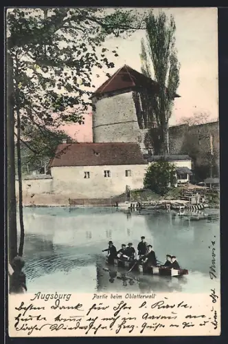 AK Augsburg, Partie beim Oblatterwall