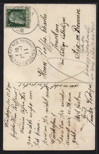 Foto-AK Bad Wörishofen, Kneipp-Denkmal