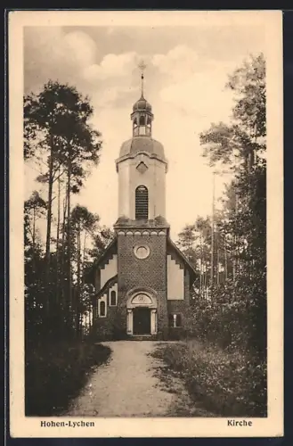 AK Hohen-Lychen, Weg zur Kirche