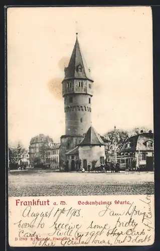 AK Frankfurt a. M., Bockenheimer Warte