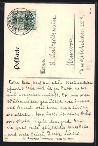 AK Oldenburg i. Gr., Kirchhofslinde
