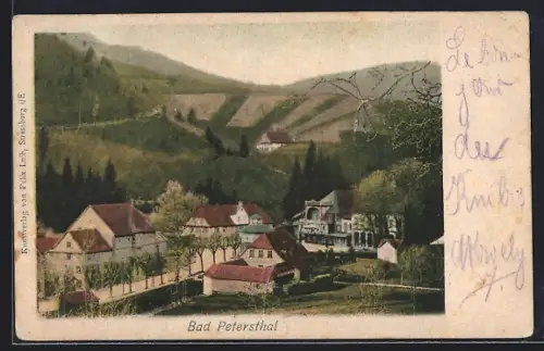 AK Bad Peterstal, Totalansicht vom Ort