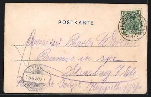 AK Bad Peterstal, Totalansicht vom Ort