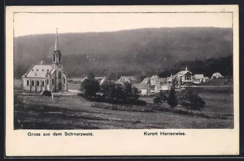 AK Herrenwies, Kirche und Ort