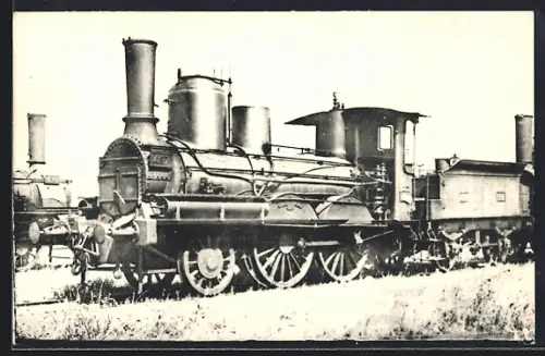 AK Machine No. 1497, französische Eisenbahn