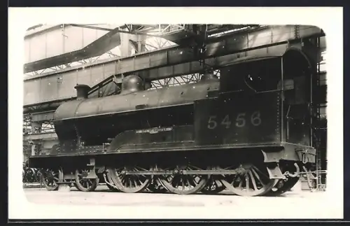 Foto-AK Dampflokomotive No. 5456, englische Eisenbahn