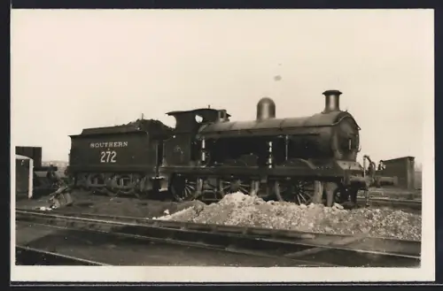 Foto-AK Dampflokomotive No. 272 Southern, englische Eisenbahn