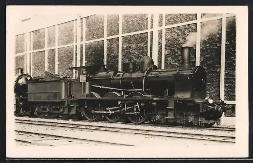 Foto-AK Dampflokomotive No. 3142 Nord, französische Eisenbahn