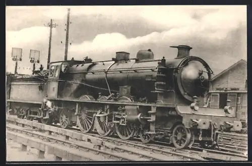 AK Machine No. 4538, französische Eisenbahn