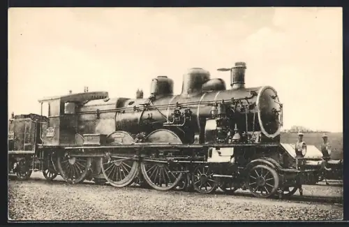 AK Machine No. 230 B 3, französische Eisenbahn