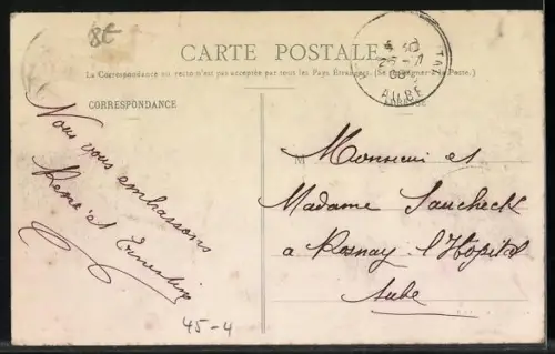 AK Troyes, XXXIV. Fete Fédérale de Gymnastique 1908, Turnfest