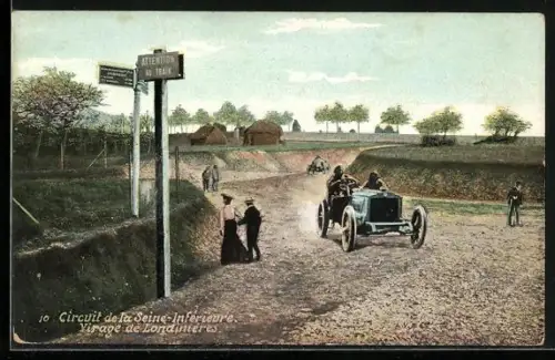 AK Londinieres, Circuit de la Seine-Inférieure, Virage