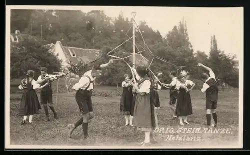 AK Original Steir. Tänze, Netztanz, Volkstanz