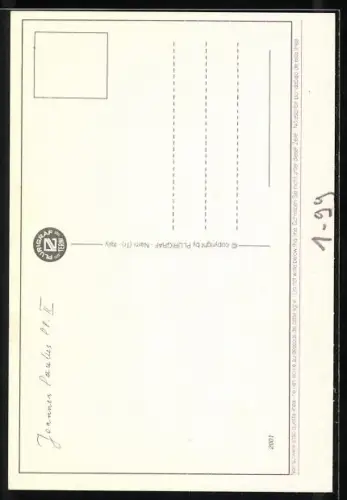 AK Portrait des Papstes Johannes Paul II.