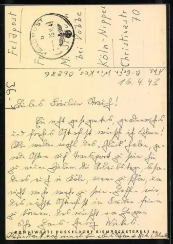 AK Christus mit Wundmalen