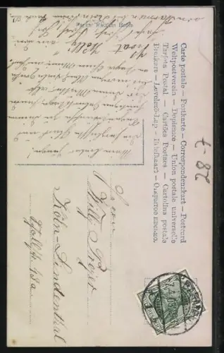 AK Da find ich so ein Kästchen..., Faust und Gretchen