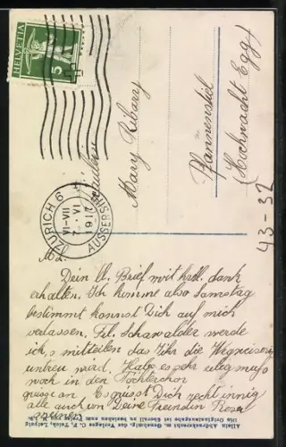 AK Am Elterngrab, Frau trauert am Grabe ihrer Eltern