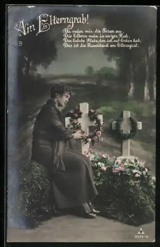 AK Da reden mir die Toren zu..., Am Elterngrab