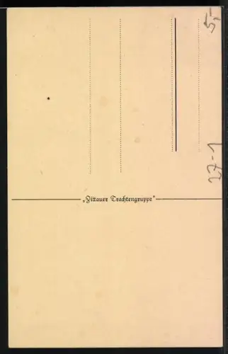 AK Zittau, Mer sein Äberlausitzer, Lied mit Noten, Ortsansicht, Wappen