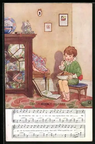 AK Little Jack the Horner with Christmas Pie, Song
