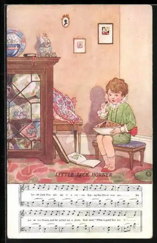 AK Little Jack the Horner sat in an corner Eating his Christmas pie..., Song