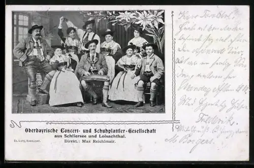 AK Trachtenkapelle Oberbayrische Concert- und Schuhplattler-Gesellschaft, Dir. Max Reichlmair